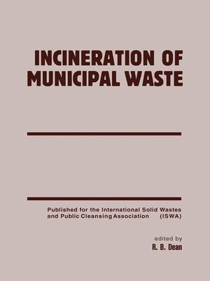 cover image of Incineration of Municipal Waste
